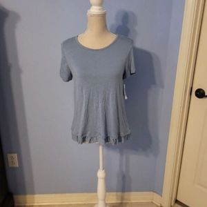 Style & Co Petite Small Womens Blouse